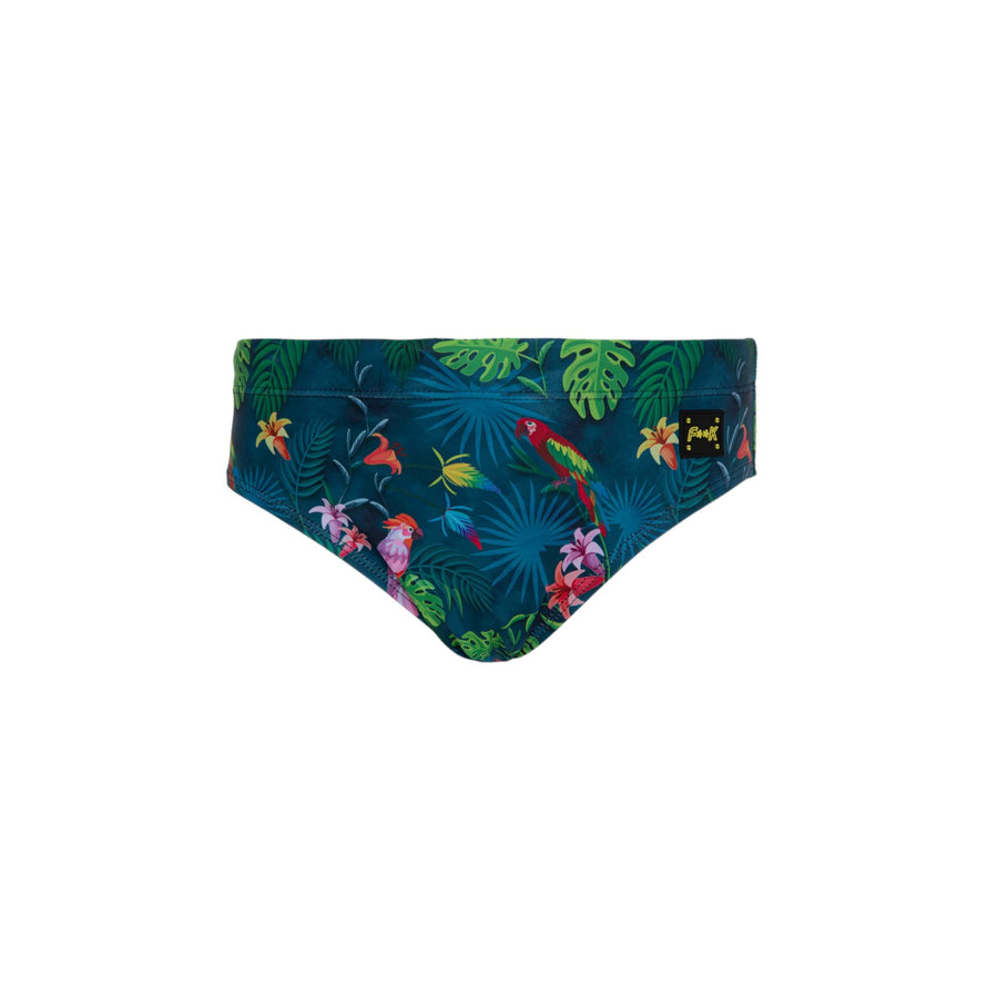 Slip stampato mood tropical bimbo