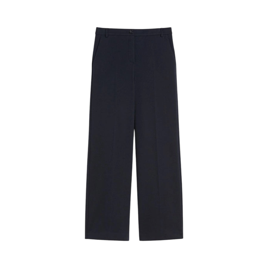 Pantalone donna in jersey di flanella