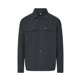 Giacca uomo overshirt in misto lana