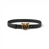 Cintura donna Love Birds in pelle 3cm