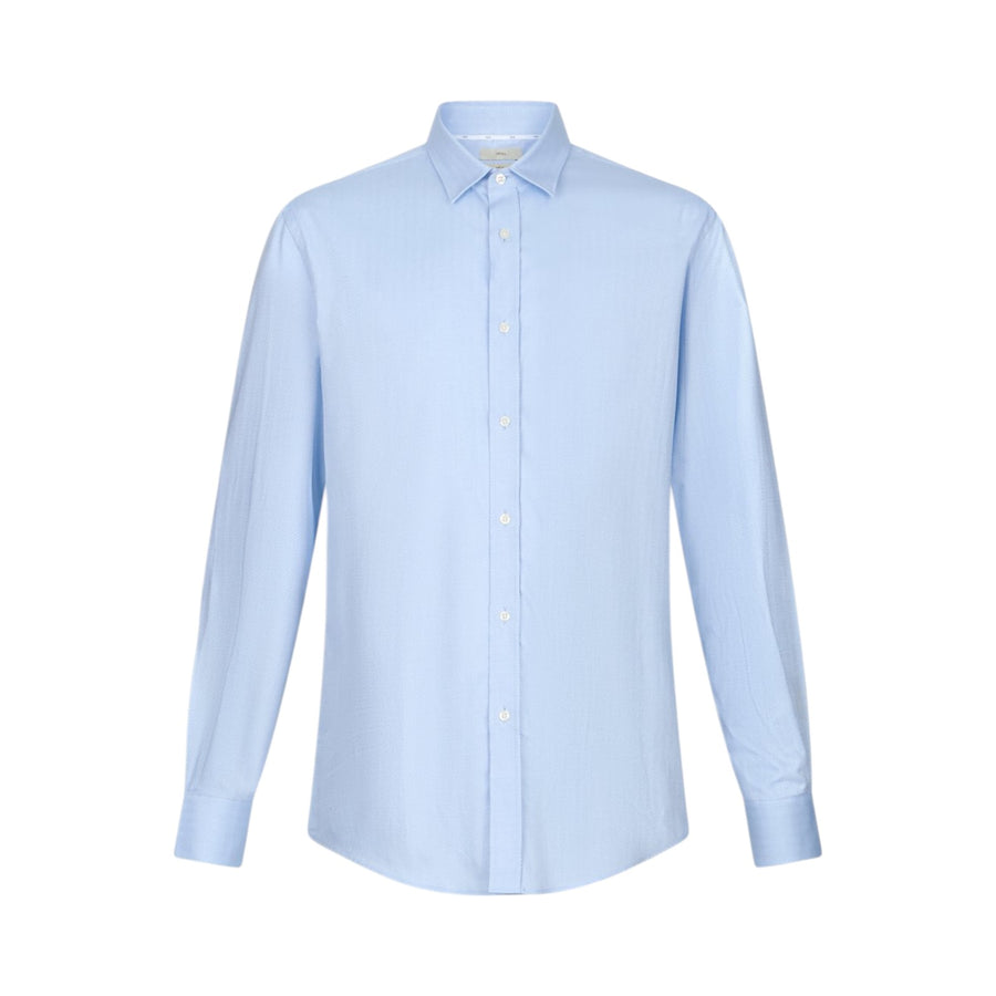 Camicia uomo in cotone stampato