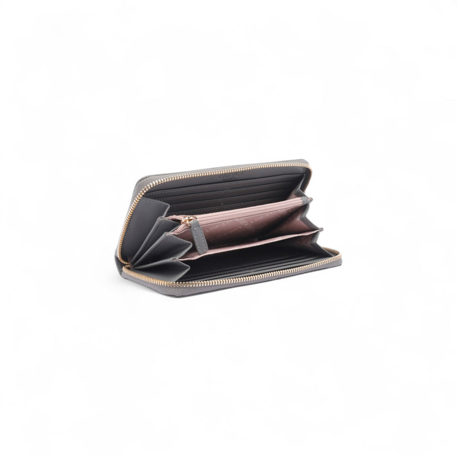 Portafoglio donna grande zip around