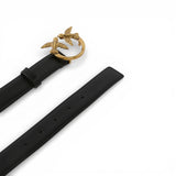 Cintura donna Love Birds in pelle 3cm