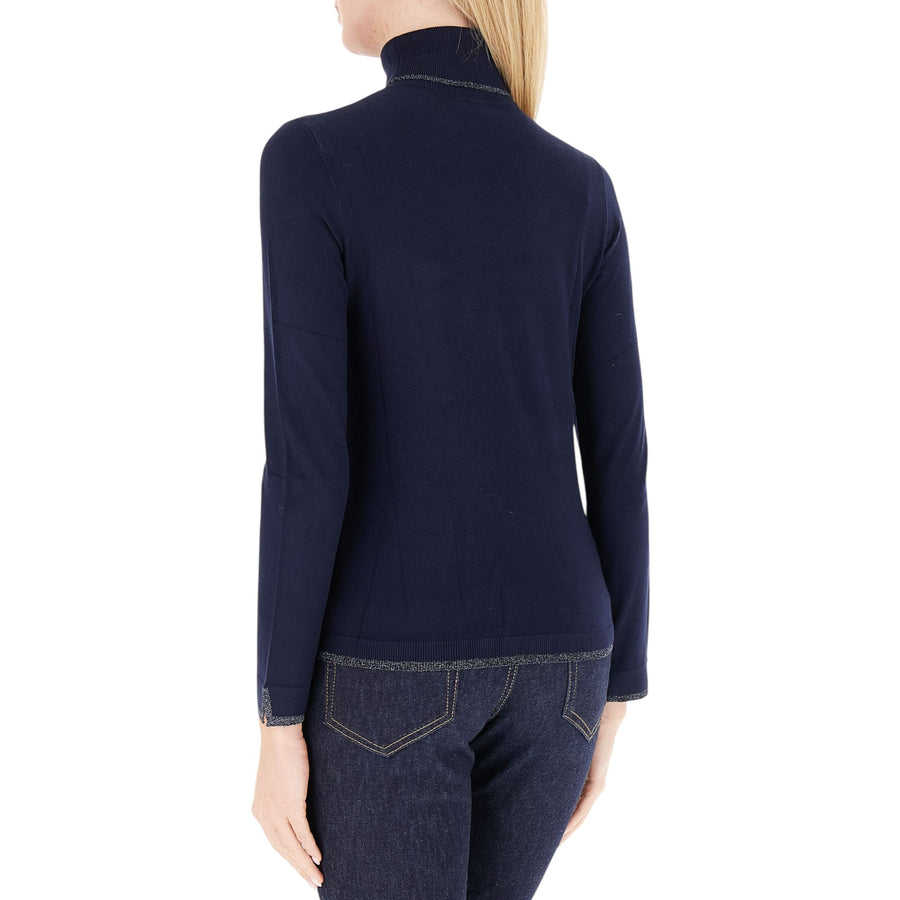 Dolcevita donna con dettagli in lurex®