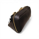 Borsa donna in pelle con fibbie