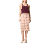 Gonna donna longuette in tulle con cristalli