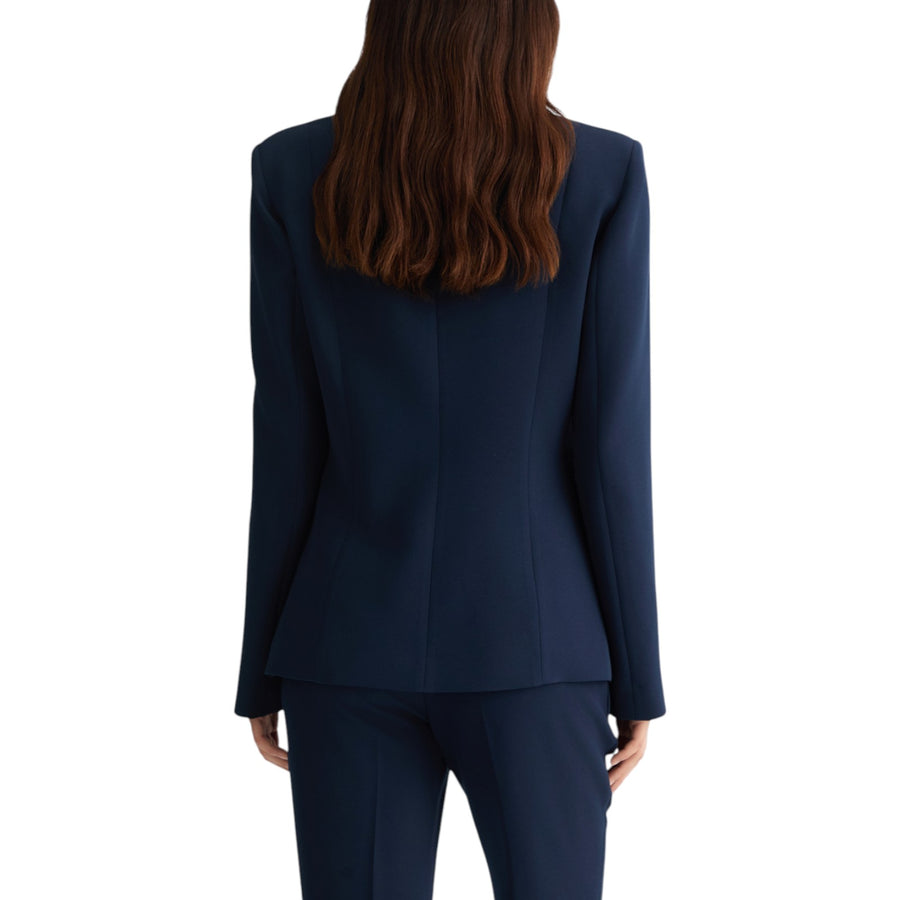 Blazer donna in cady crêpe