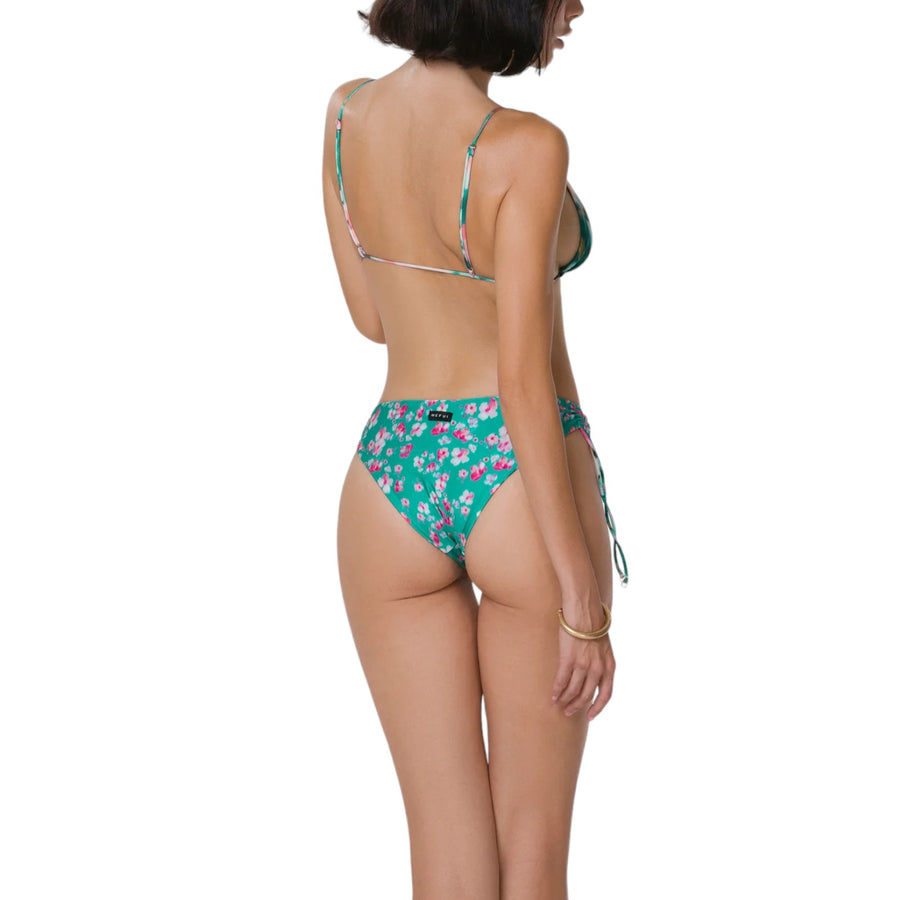 Bikini donna triangolo e slip regolabile coprente glitch