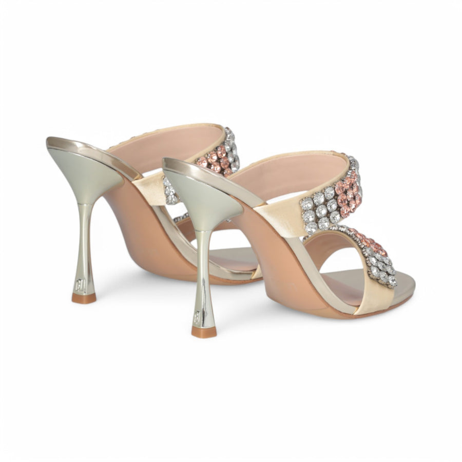 Sandali donna gioiello con tacco