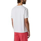 T-shirt uomo con patch logata