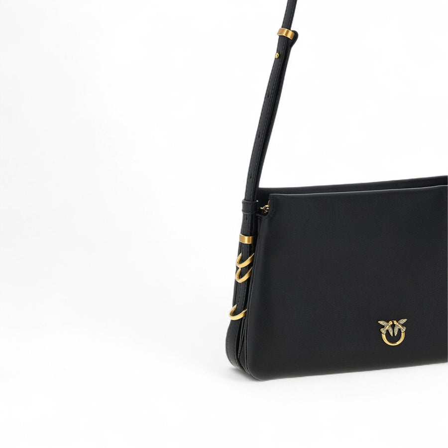 Borsa donna a tracolla Mini One, Two, Three Bag in pelle