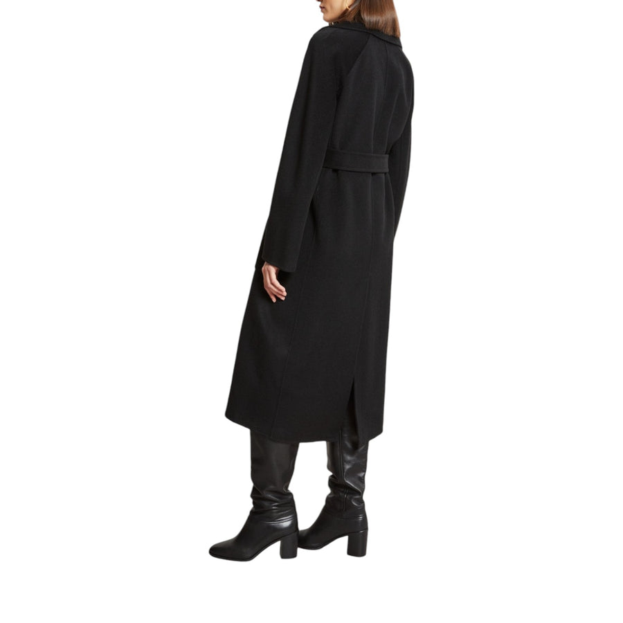 Cappotto donna lungo in misto lana