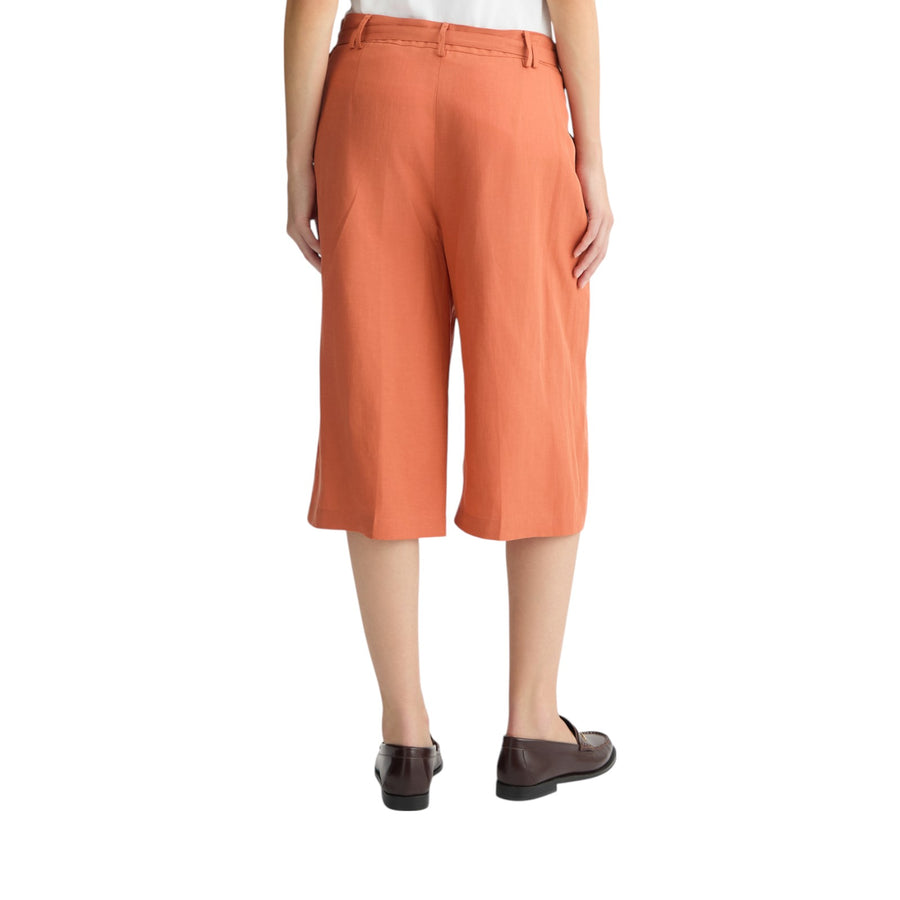 Bermuda donna in misto lino