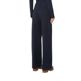 Pantalone donna in jersey di flanella