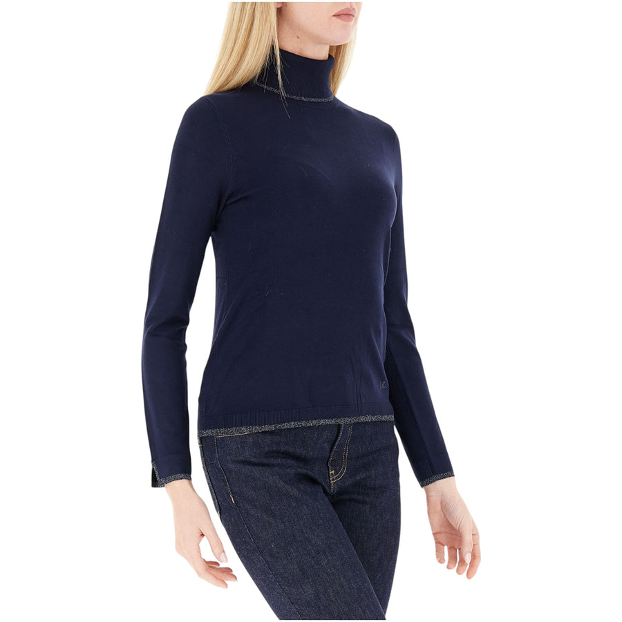 Dolcevita donna con dettagli in lurex®