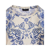 Blusa donna maniche corte