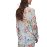 Blusa donna a fiori
