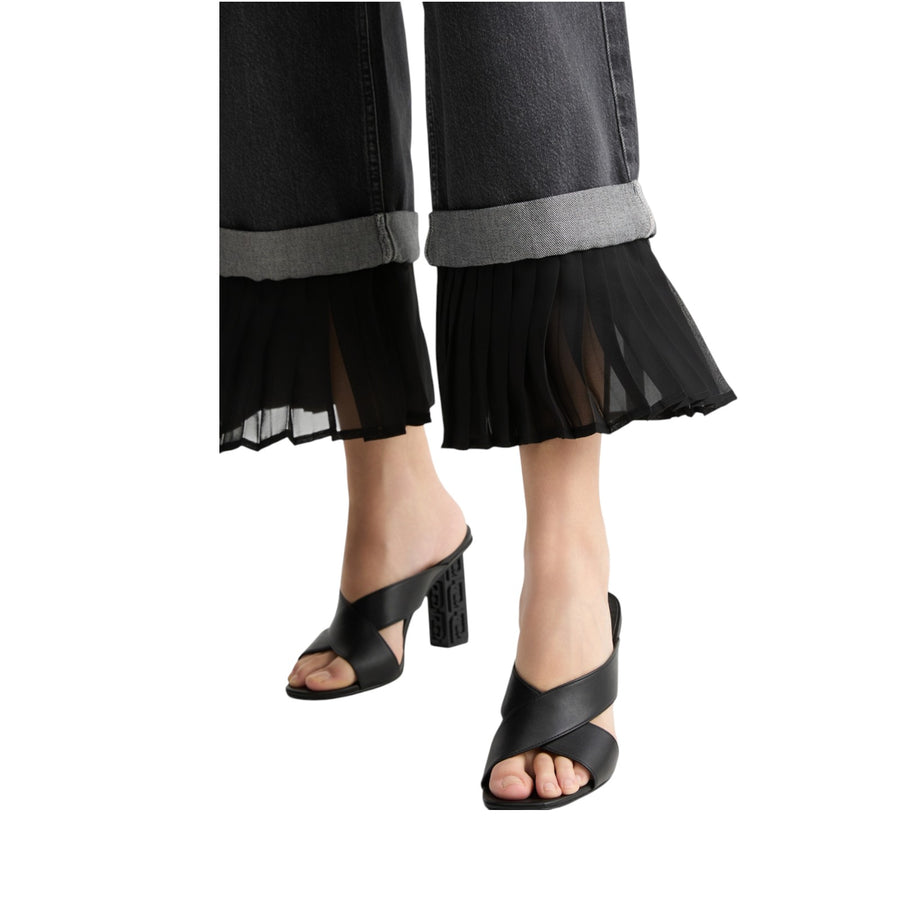 Jeans donna flare a vita alta