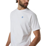 T-shirt uomo con patch logata