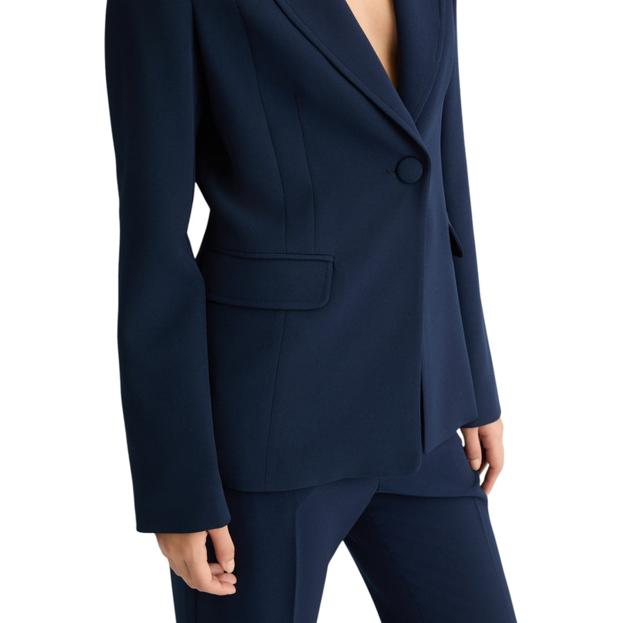 Blazer donna in cady crêpe