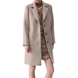Cappotto donna midi in panno