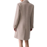 Cappotto donna midi in panno