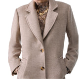 Cappotto donna midi in panno