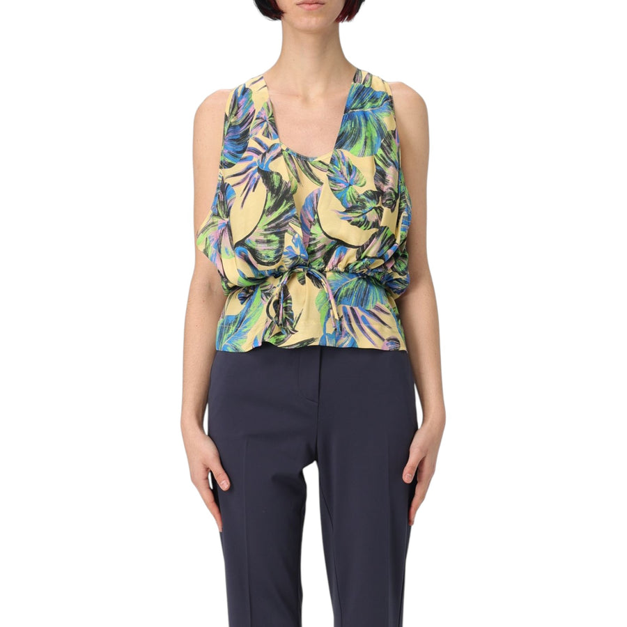 Blusa donna in viscosa stampata