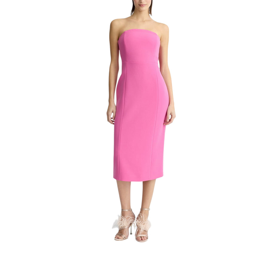 Abito donna bustier rosa