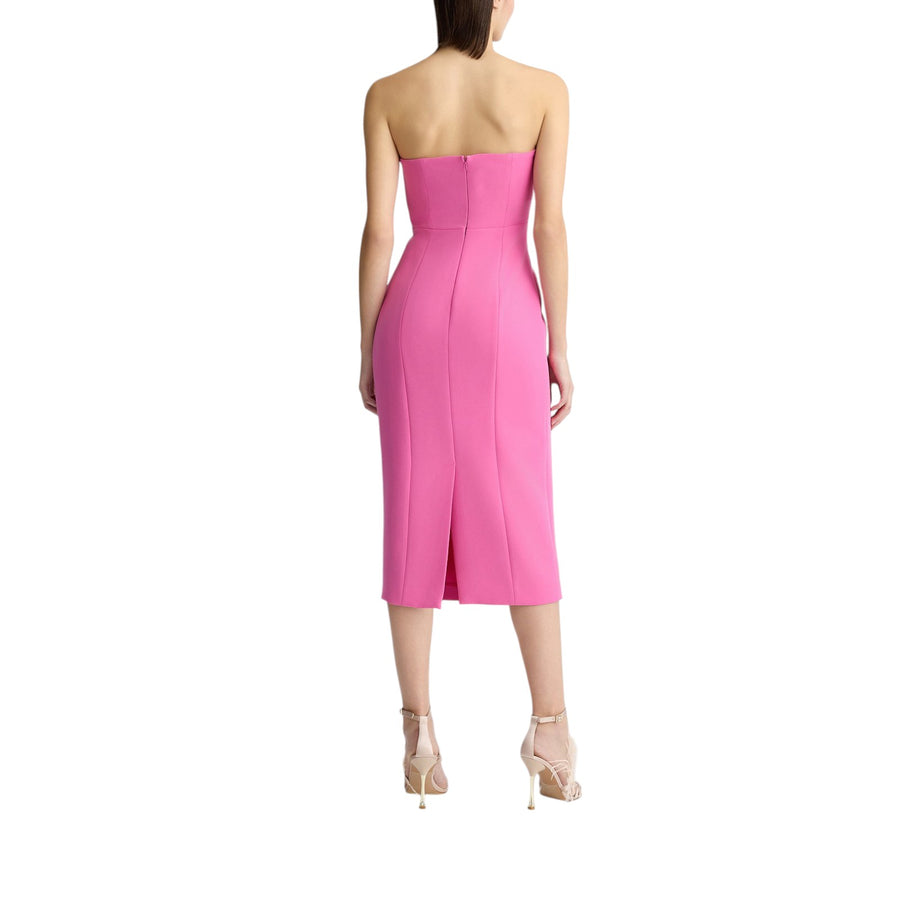 Abito donna bustier rosa