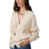 Cardigan donna con dettaglio gioiello