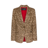 Blazer donna animalier