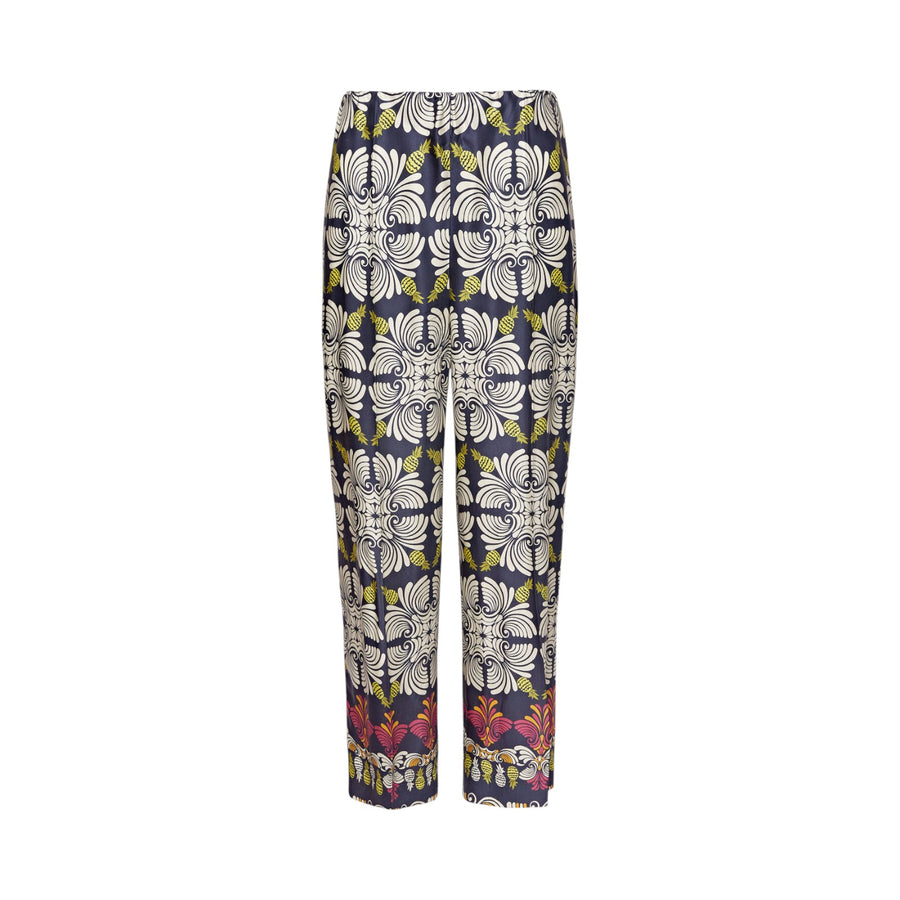 Pantaloni donna cropped stampati