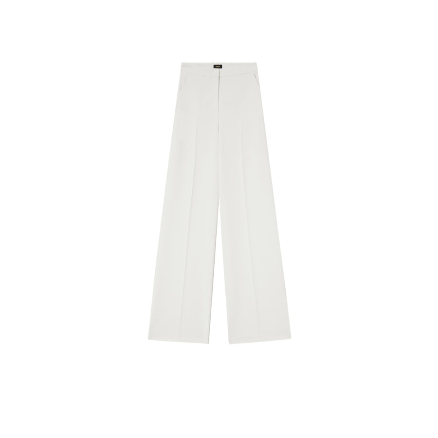 Pantaloni donna palazzo elegante in crêpe