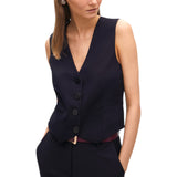 Gilet donna Sartoriale a Righe