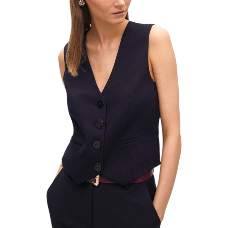 Gilet donna Sartoriale a Righe