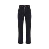 Pantaloni donna in doppio crêpe