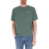 T-shirt uomo con patch logata