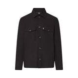 Giacca uomo overshirt in misto lana