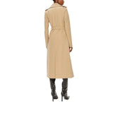 Trench donna con fibbia in nylon bielastico