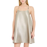 Abito donna in crêpe laminato