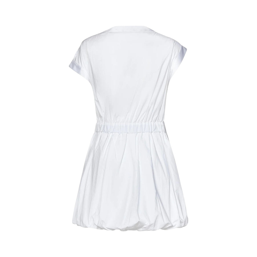 Vestitino donna in popeline con incrocio