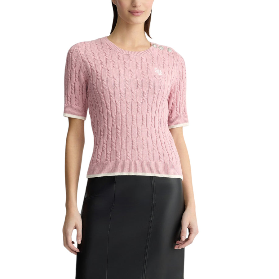 T-shirt donna in maglia