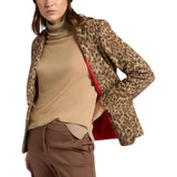 Blazer donna animalier