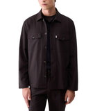Giacca uomo overshirt in misto lana