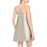 Abito donna in crêpe laminato