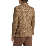 Blazer donna animalier
