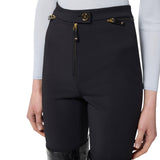 Pantaloni donna in doppio crêpe