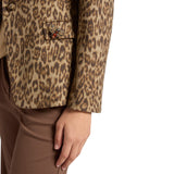 Blazer donna animalier