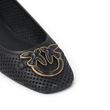 Ballerine donna traforate con logo Love Birds